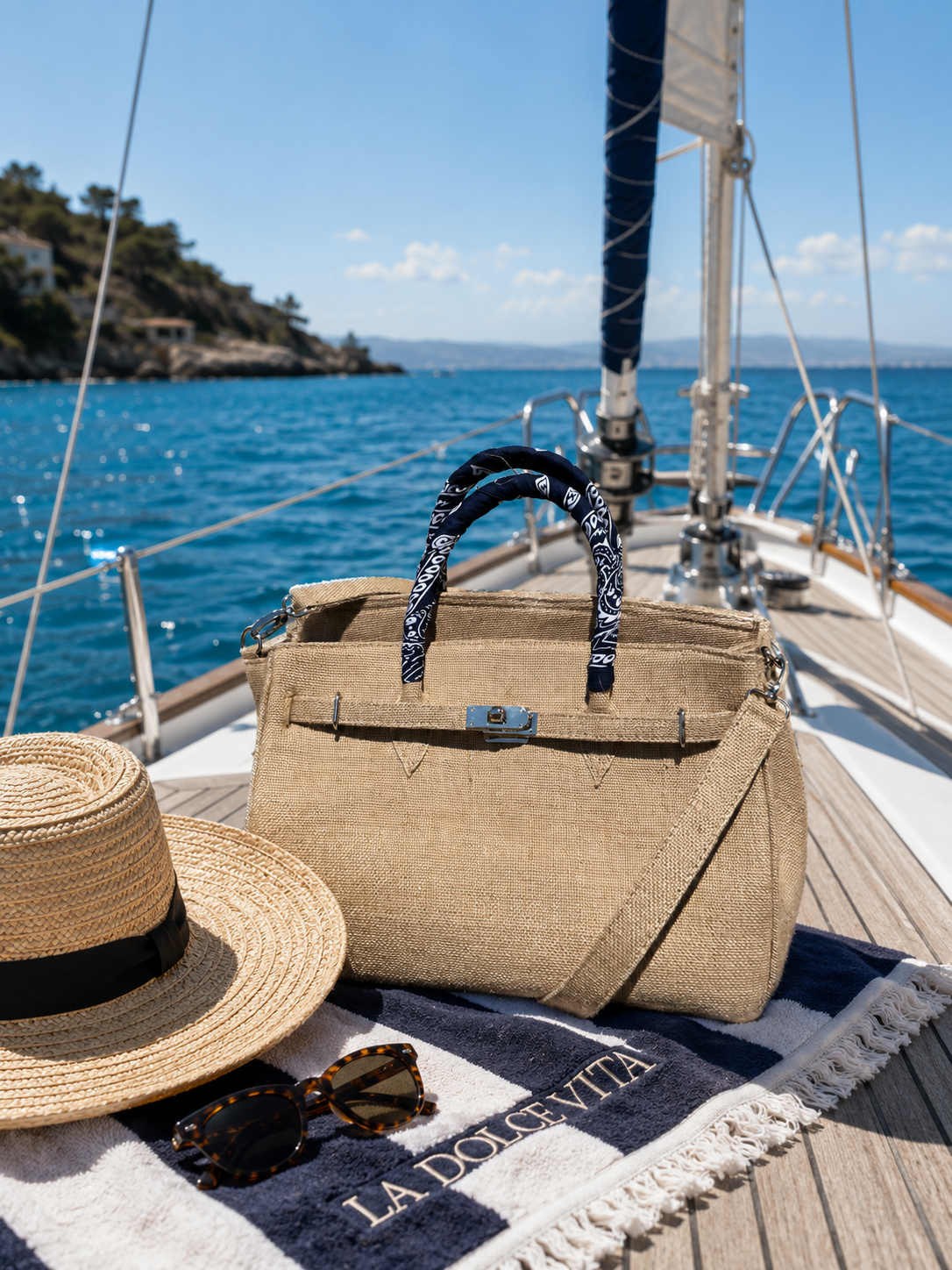 GRAND B - TOILE DE JUTE